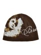 画像1: BREATH/ angel script logl mohair beanie  (1)