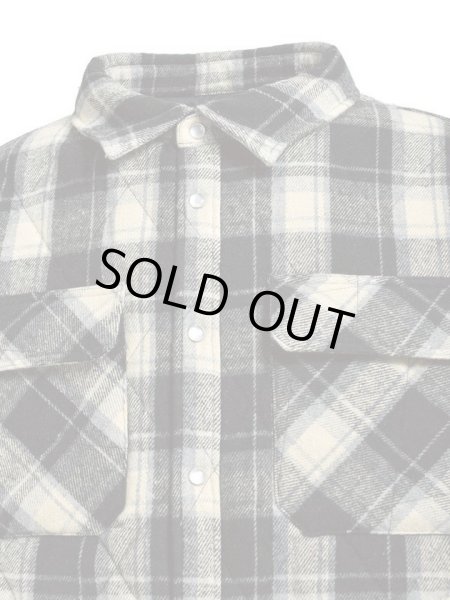 画像4: BREATH / quilting check shirt  (4)