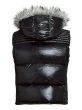 画像2: BREATH / fur shiny down vest (2)
