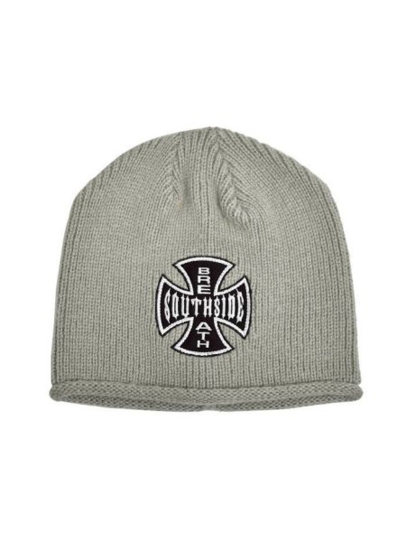 画像1: BREATH/ southside cross damage beanie  (1)