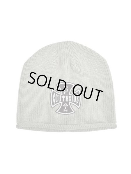 画像1: BREATH/ southside cross damage beanie  (1)