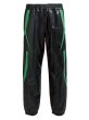 画像1: BREATH / faux leather lambo track pants  (1)