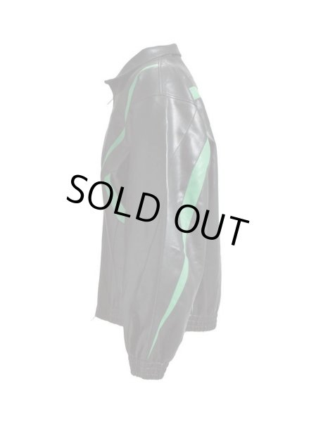 画像3: BREATH / faux leather lambo track jacket  (3)