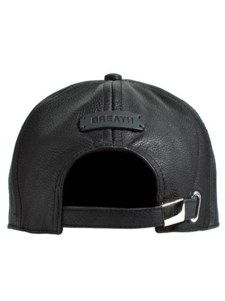 画像2: BREATH/ emboss leather cap   (2)