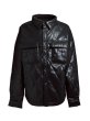 画像1: BREATH / faux leather quilting shirt  (1)