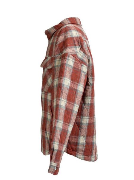 画像3: BREATH / quilting check shirt  (3)