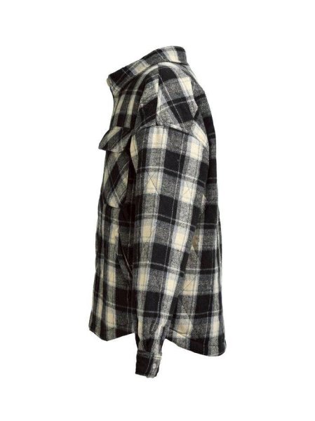 画像3: BREATH / quilting check shirt  (3)