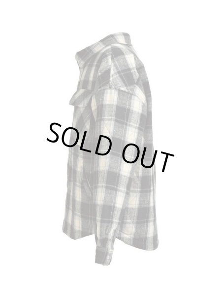 画像3: BREATH / quilting check shirt  (3)