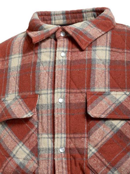 画像4: BREATH / quilting check shirt  (4)