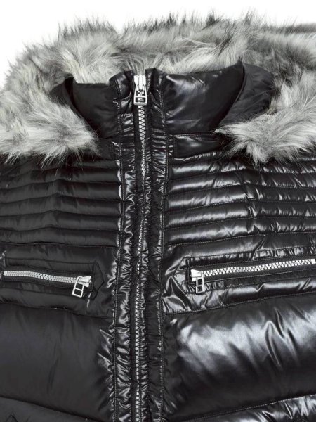 画像3: BREATH / fur shiny down vest (3)