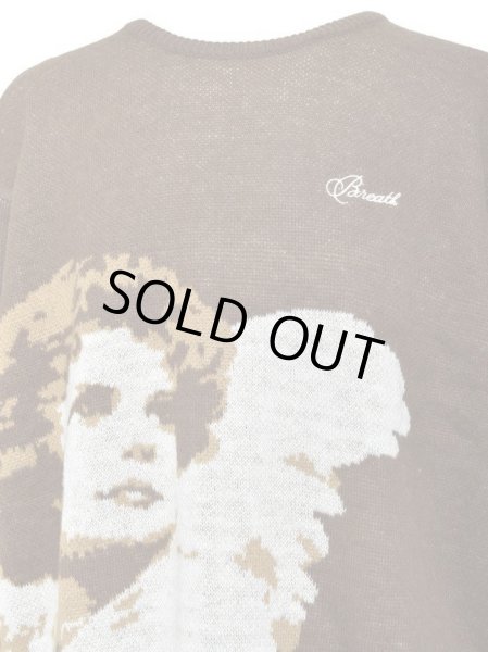 画像4: BREATH / angel script logo mohair knit (4)