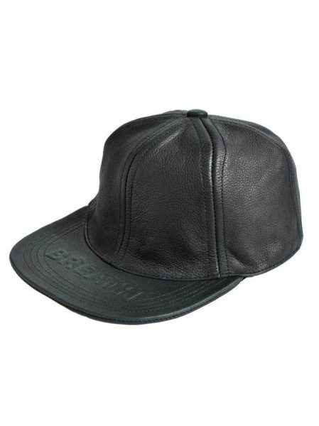 画像4: BREATH/ emboss leather cap   (4)