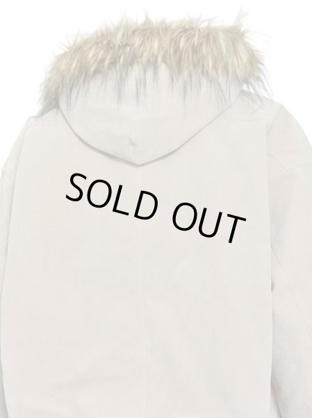 画像5: BREATH / faux leather fur hooded jacket  (5)