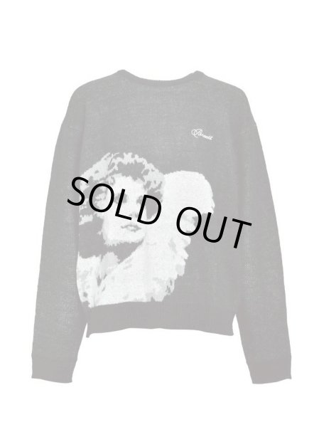 画像1: BREATH / angel script logo mohair knit (1)