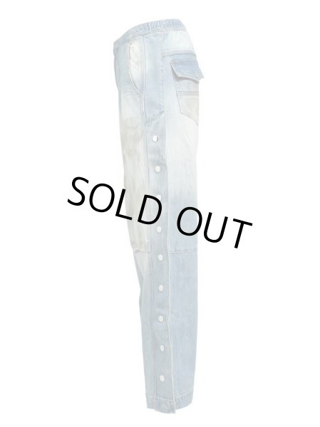 画像3: BREATH / coating side button denim pants  (3)