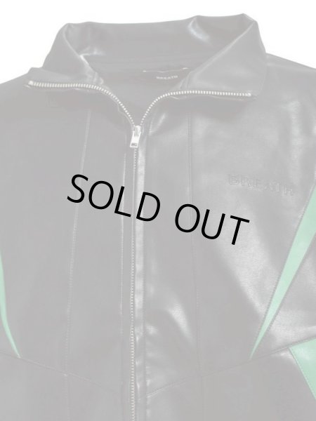 画像4: BREATH / faux leather lambo track jacket  (4)