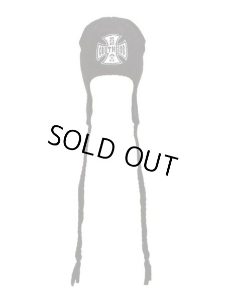 画像1: BREATH/ southside cross ear flap beanie  (1)