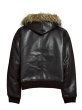 画像2: BREATH / faux leather fur hooded jacket  (2)