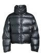 画像1: BREATH / faux leather matte crocodile down jacket  (1)