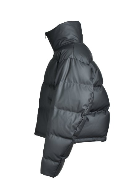 画像3: BREATH / faux leather matte down jacket  (3)