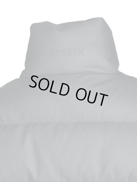 画像5: BREATH / faux leather matte down jacket  (5)