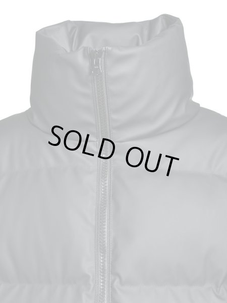 画像4: BREATH / faux leather matte down jacket  (4)