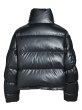 画像2: BREATH / faux leather matte crocodile down jacket  (2)