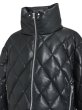 画像4: BREATH / faux leather quilting down jacket  (4)