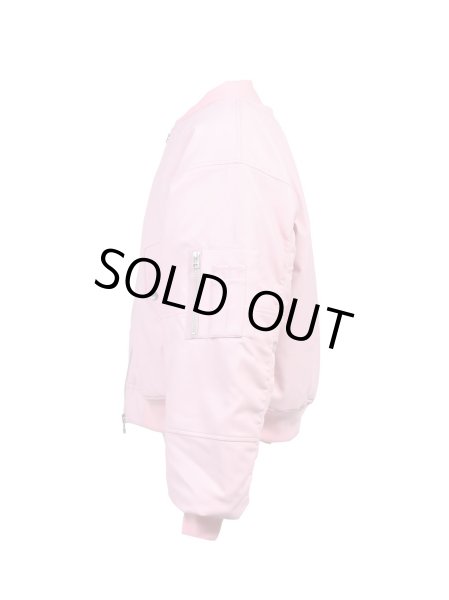 画像3: BREATH / faux leather bomber jacket  (3)