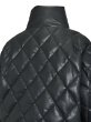 画像5: BREATH / faux leather quilting down jacket  (5)