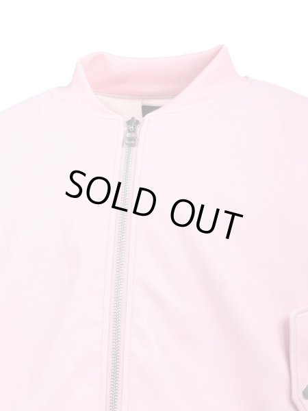 画像4: BREATH / faux leather bomber jacket  (4)