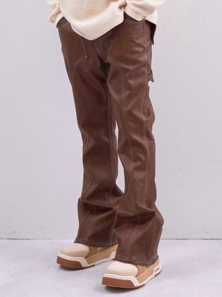 画像6: MLVINCE®︎ / faux leather holster pants  (6)