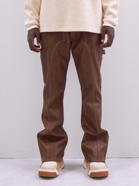 画像3: MLVINCE®︎ / faux leather holster pants  (3)