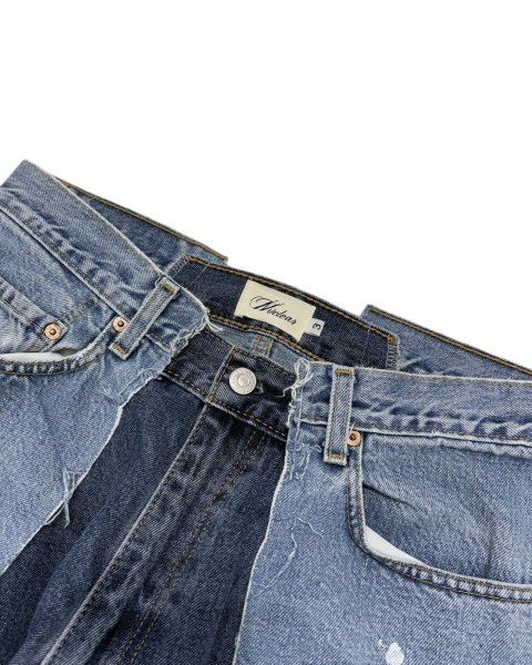 画像3: NVCLEAR / remake wide denim pants  (3)
