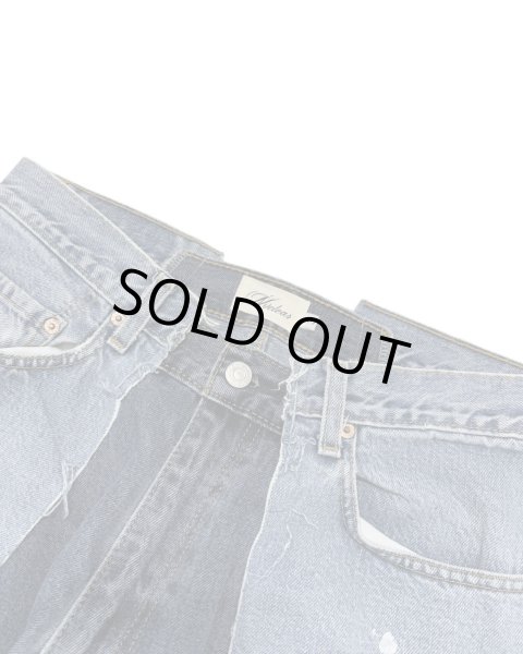 画像3: NVCLEAR / remake wide denim pants  (3)