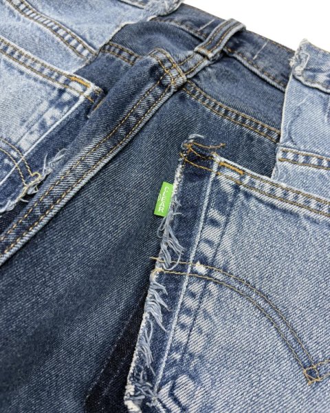 画像5: NVCLEAR / remake wide denim pants  (5)