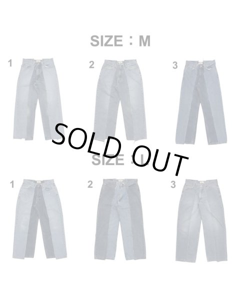 画像6: NVCLEAR / remake wide denim pants  (6)
