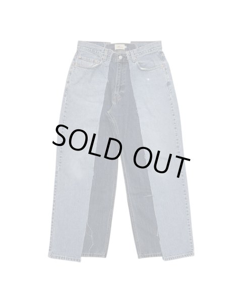 画像1: NVCLEAR / remake wide denim pants  (1)