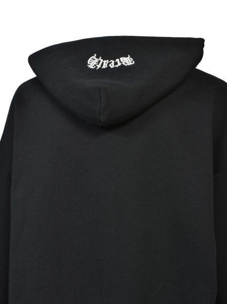 画像5: BREATH / old english logo rhinestone hoodie  (5)