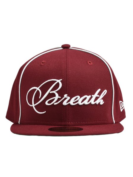 画像1: BREATH × NEW ERA / script logo piping 59fifty  (1)