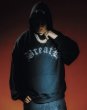 画像6: BREATH / old english logo rhinestone hoodie  (6)