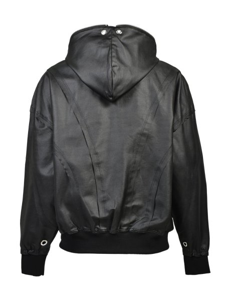 画像3: BREATH / coating zip up hoodie type-2 (3)