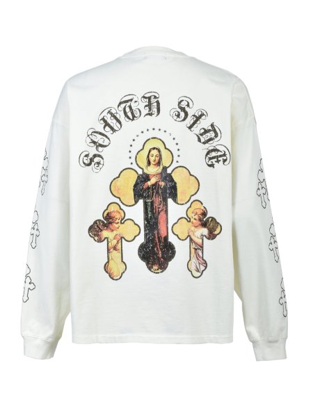 画像1: BREATH / cross maria l/s tee (1)