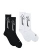 画像2: BREATH / script logo socks 2pack (2)