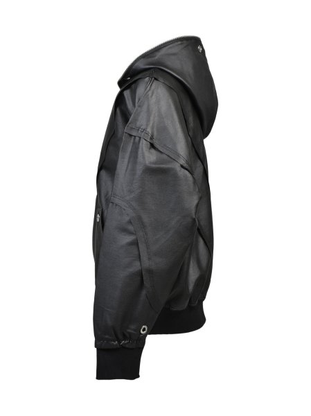 画像2: BREATH / coating zip up hoodie type-2 (2)