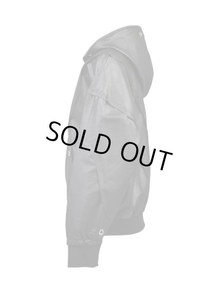 画像2: BREATH / coating zip up hoodie type-2 (2)