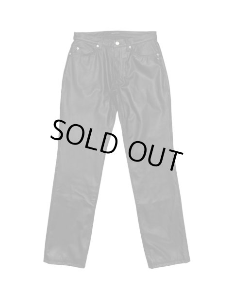画像1: LAST NEST / leather pants  (1)