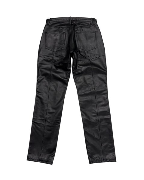 画像2: LAST NEST / leather pants  (2)