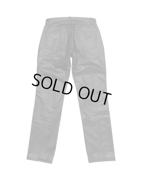 画像2: LAST NEST / leather pants  (2)