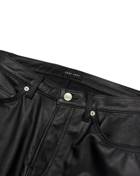 画像3: LAST NEST / leather pants  (3)